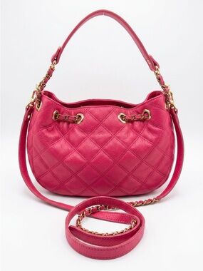 Quilted Bag with Shoulder and Crossbody Strap